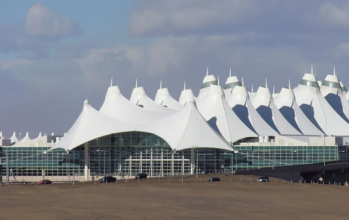 Photo d’origine : L'aéroport international de Denver