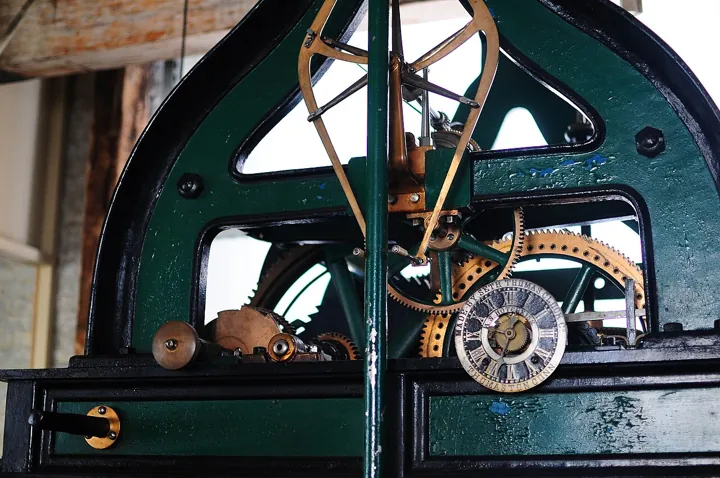 Photo d’origine : Le mécanisme d'une horloge